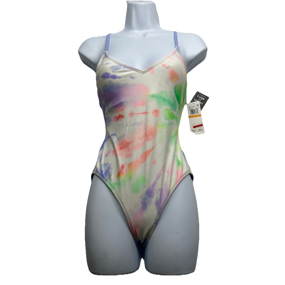 Salt & Cove Women's One Piece Swimsuit Small Tiedye